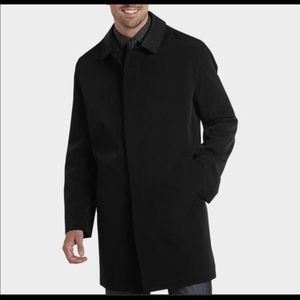 Joseph Abboud Black Overcoat